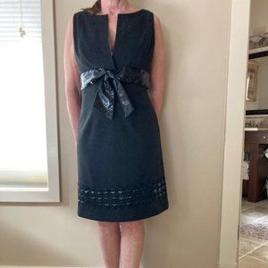 Kay Unger dark grey dress size 8
